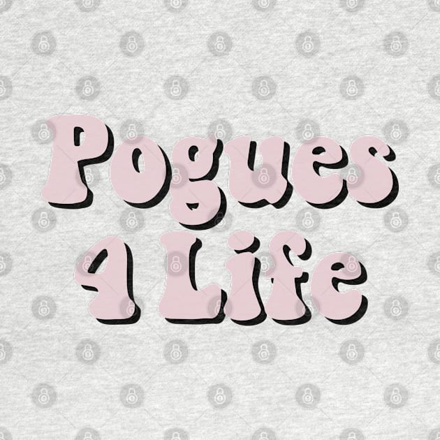 Pale Pink Pogues 4 Life / P4L by cartershart